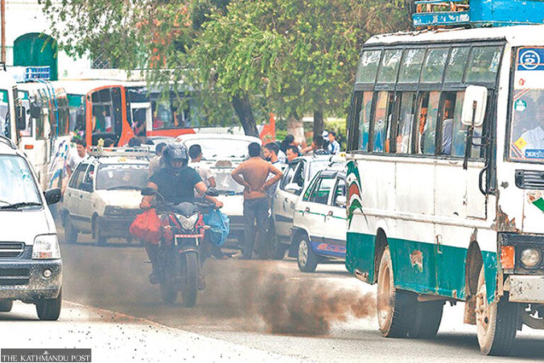 161 Kathmandu Kathmandu yet to resume vehicle emissions testing halted since mid-July