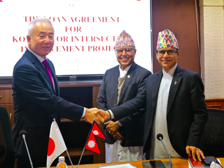 Nepal-Japan sign Rs31 billion loan deal to upgrade Koteshwar intersection