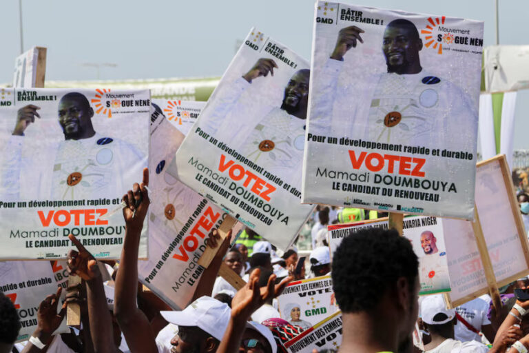 Guinea votes in presidential election expected to cement Doumbouya’s rule