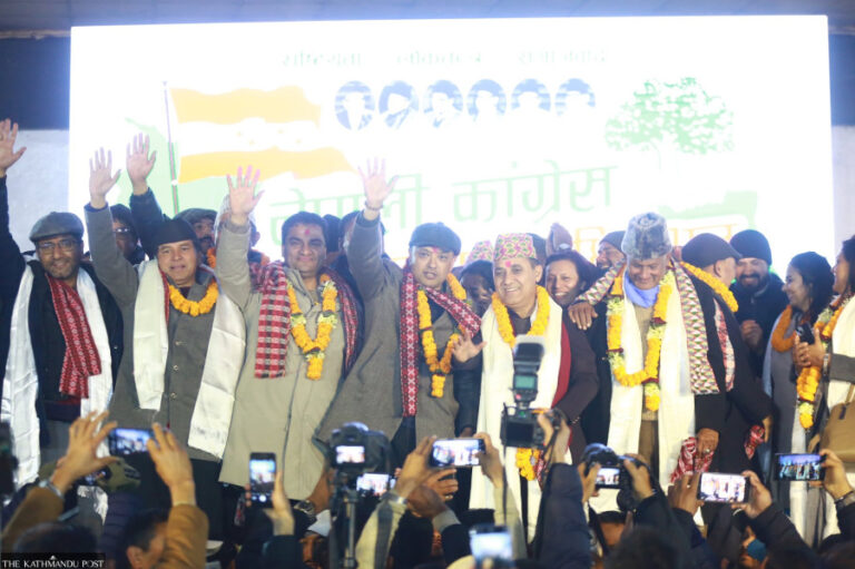 Nepali Congress elects Gagan Thapa as new president