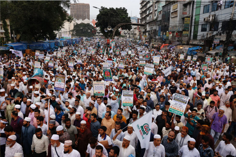 Bangladesh’s Islamist party open to unity government after February vote